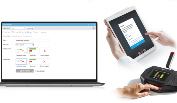 Live Control-vote-ipad-mic